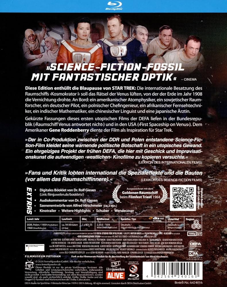 その他 Br-Fernweh: Schiffsreise Ins Schwarze Meer [DVD] Amazon.co.jp | Der schweigende Stern [Region Free] [Blu-ray